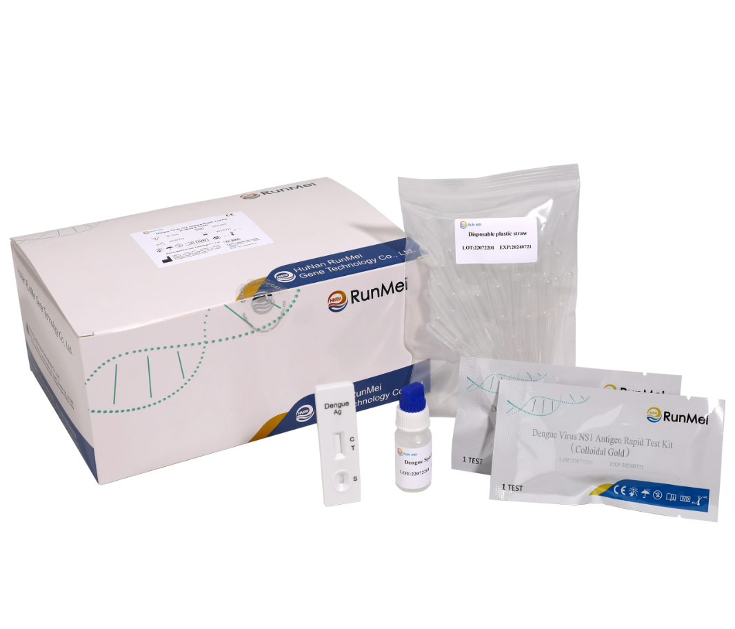 Dengue Virus NS1 Antigen Rapid Test Kit (Colloidal Gold)