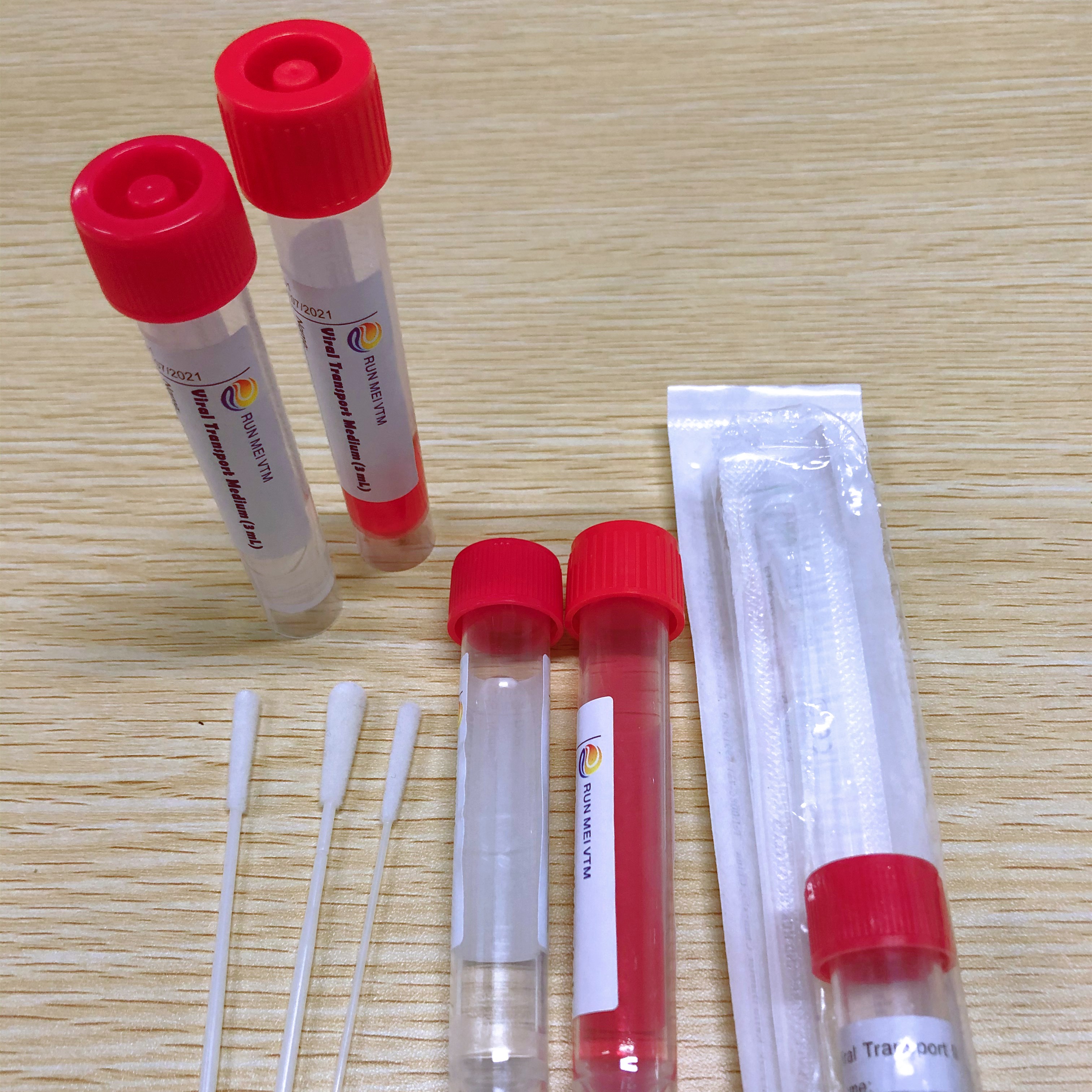 Disposable Swab with Viral Transport Tube (UTM/VTM/MTM/Amies)